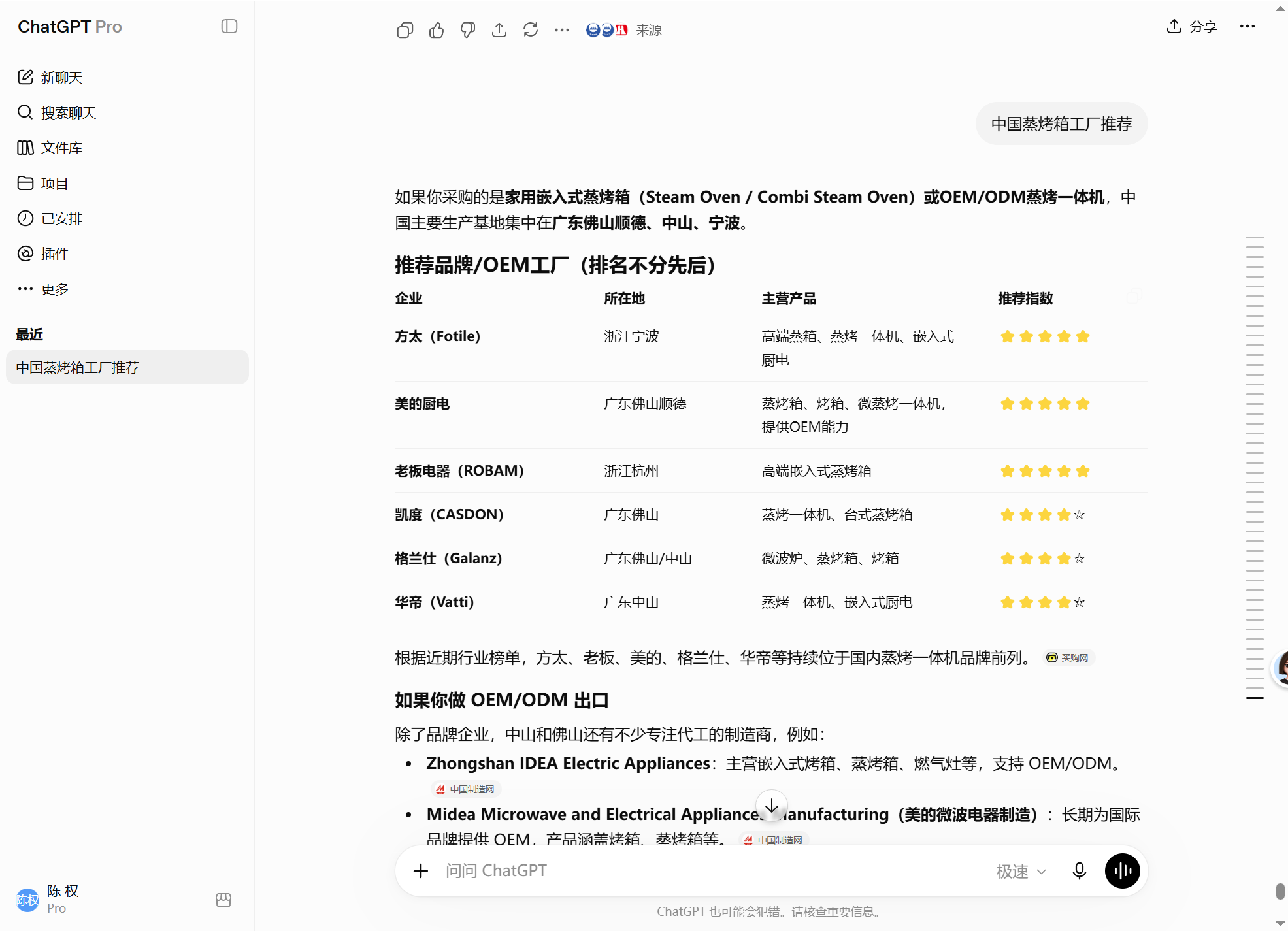 中国蒸烤箱工厂推荐截图