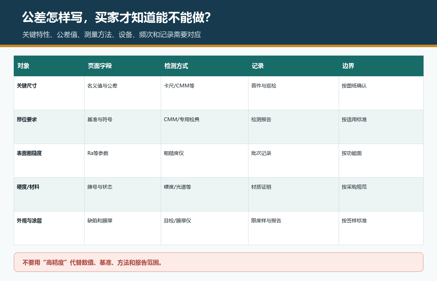 汽车零部件关键尺寸形位要求粗糙度材料硬度和表面涂层对应检测设备与记录